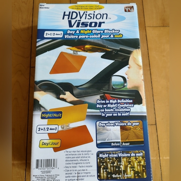 HD Visor Day & Night Glare Blocker - Picture 4 of 6